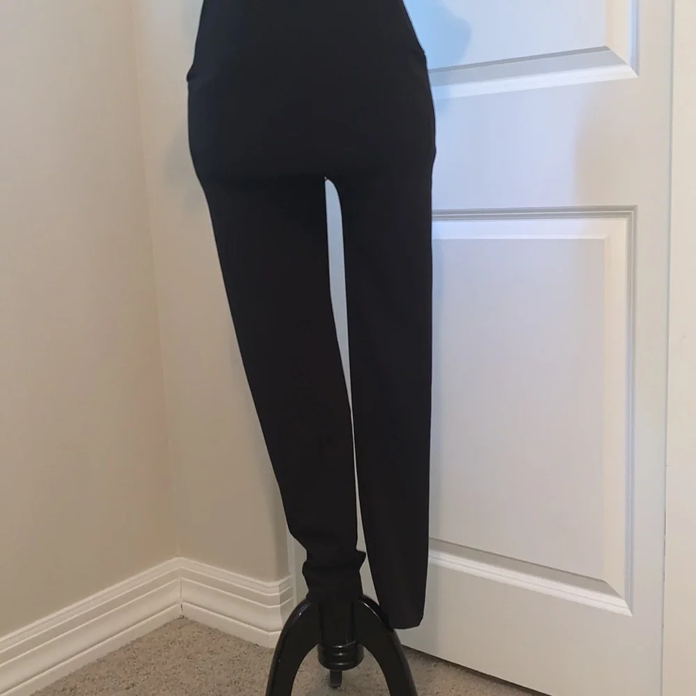 NEW LOOK PETITE BRAND NEW WITH TAGS SIZE 0 GORGEOUS JET BLACK JUMPSUIT - Picture 3 of 13